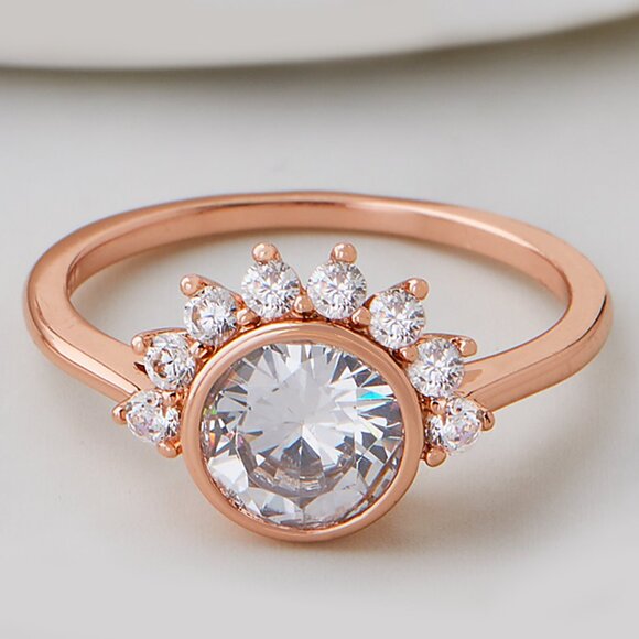 Rose Gold ring, 18k Rosegold finish From the Charmed Aroma - Picture 7 of 7